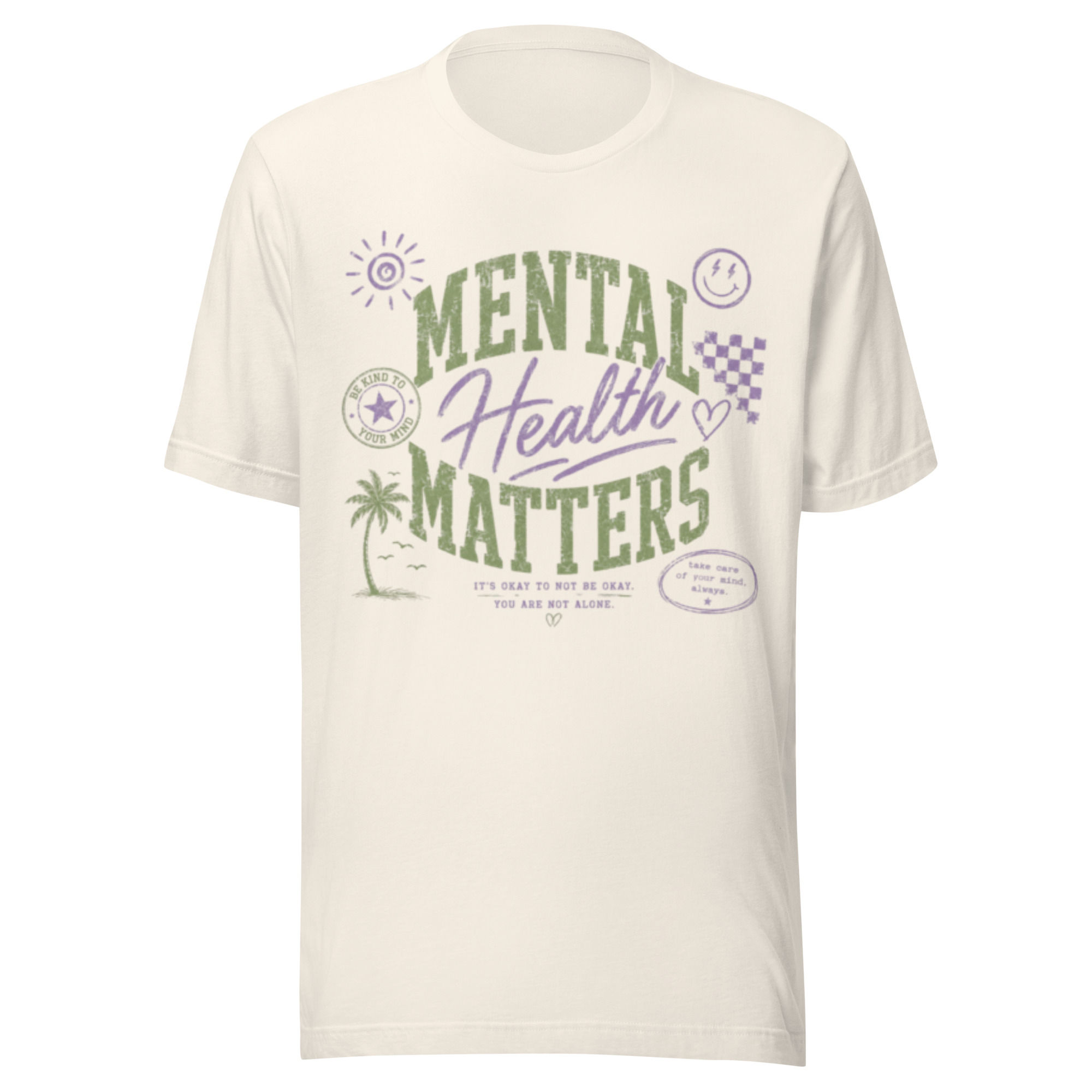 Summertime Mental Health Matters Unisex t-shirt
