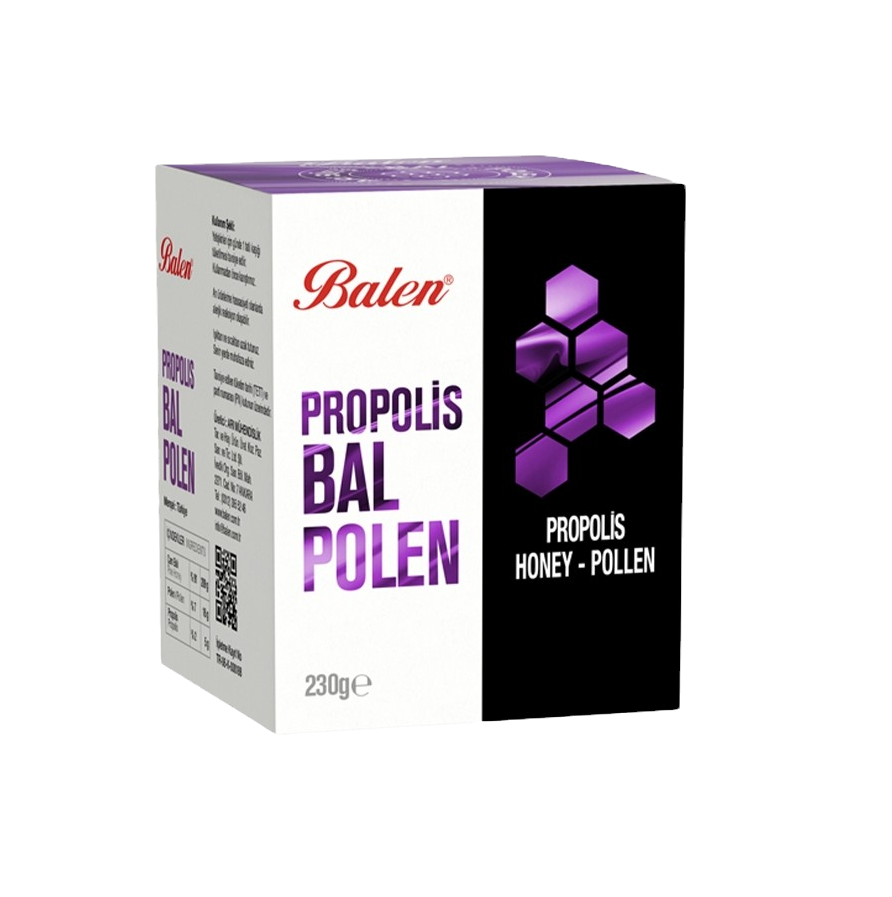 Balen Bal & Polen & Propolis Karışımı 230 G