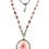 Thumbnail: Pink Flower Pendant Necklace 