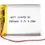 Miniatura: Bateria Recargable Lipo 104050 3.7v 50x40x10 Mm 2500mah