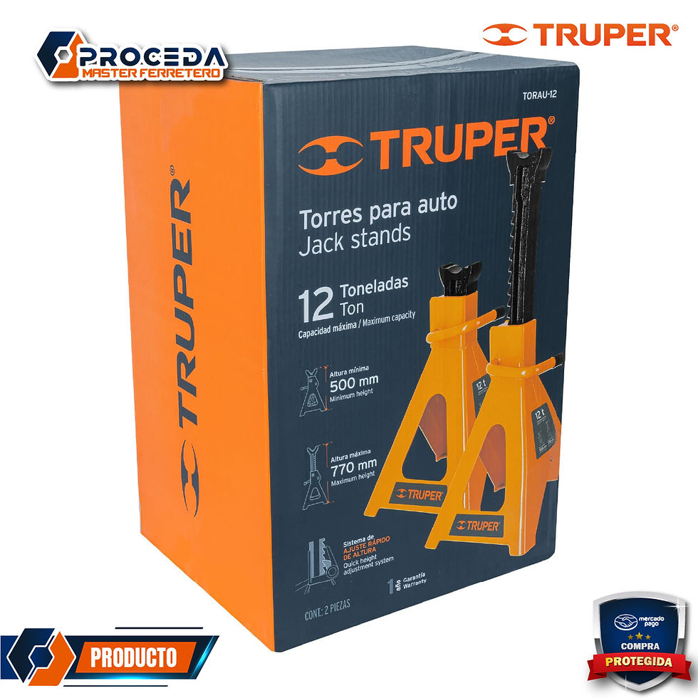 Miniatura: Torre Para Auto, 12 Toneladas, 2 Piezas Truper 14847