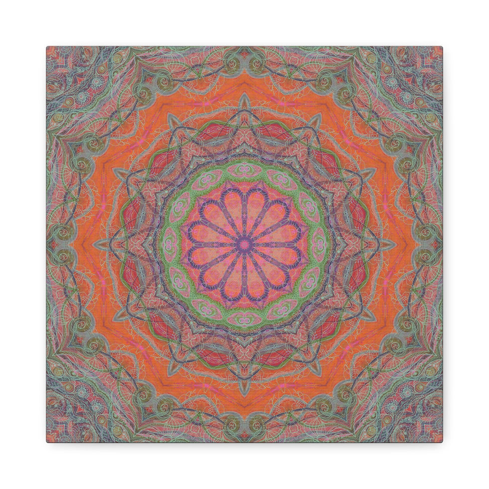 תמונה ממוזערת: Meditative Canvas Art Print