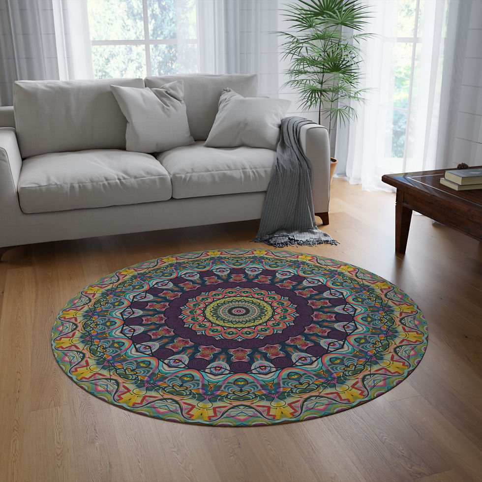 תמונה ממוזערת: Mandala Area Mat