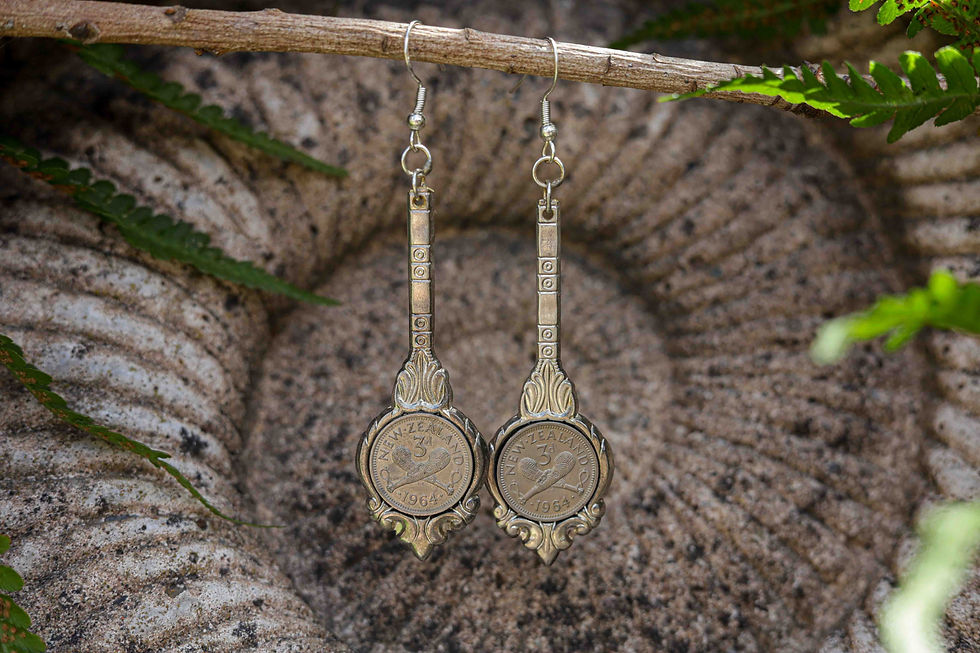 Thumbnail: Up-cycled Cutlery Earrings