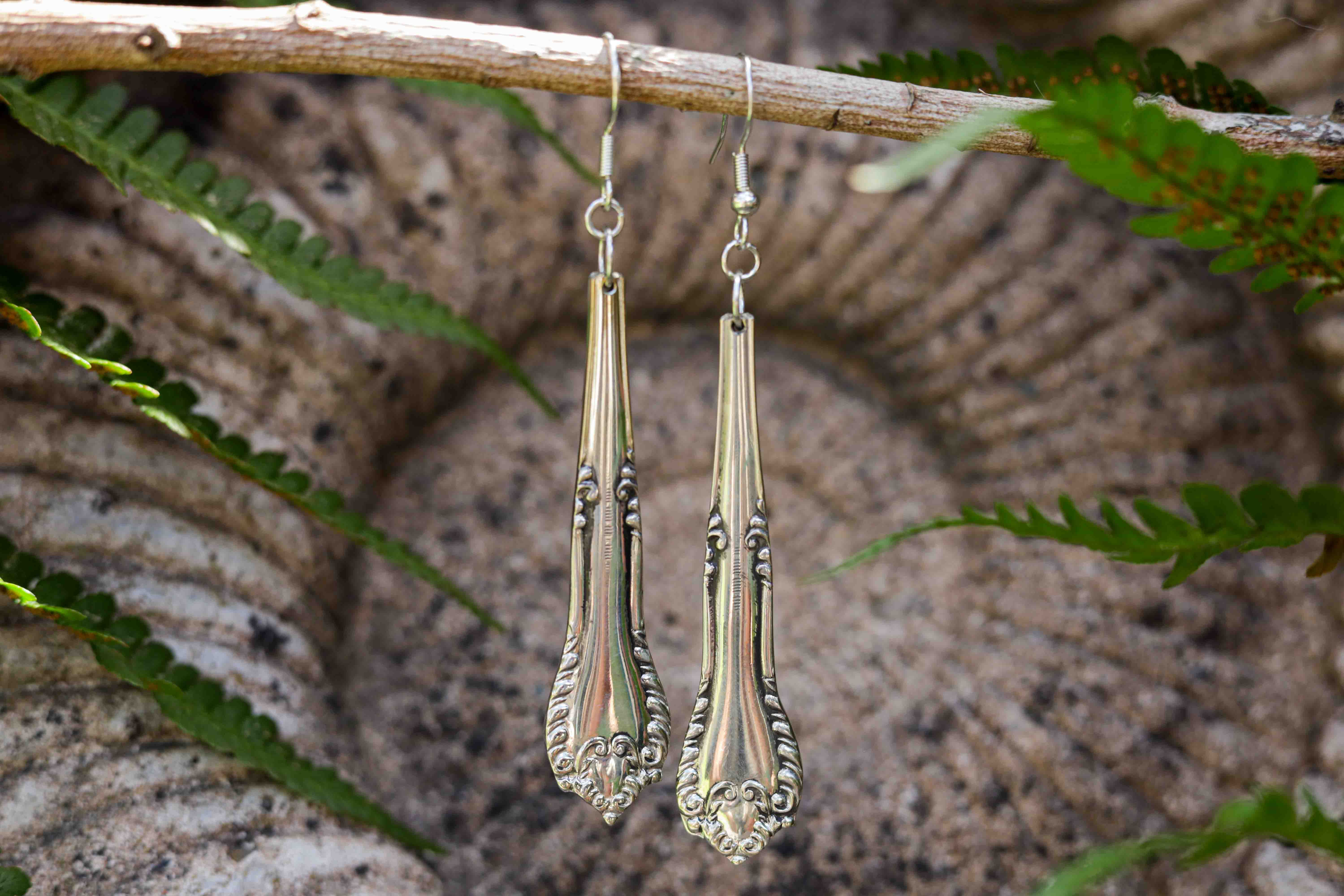 Up-cycled Cutlery Earrings