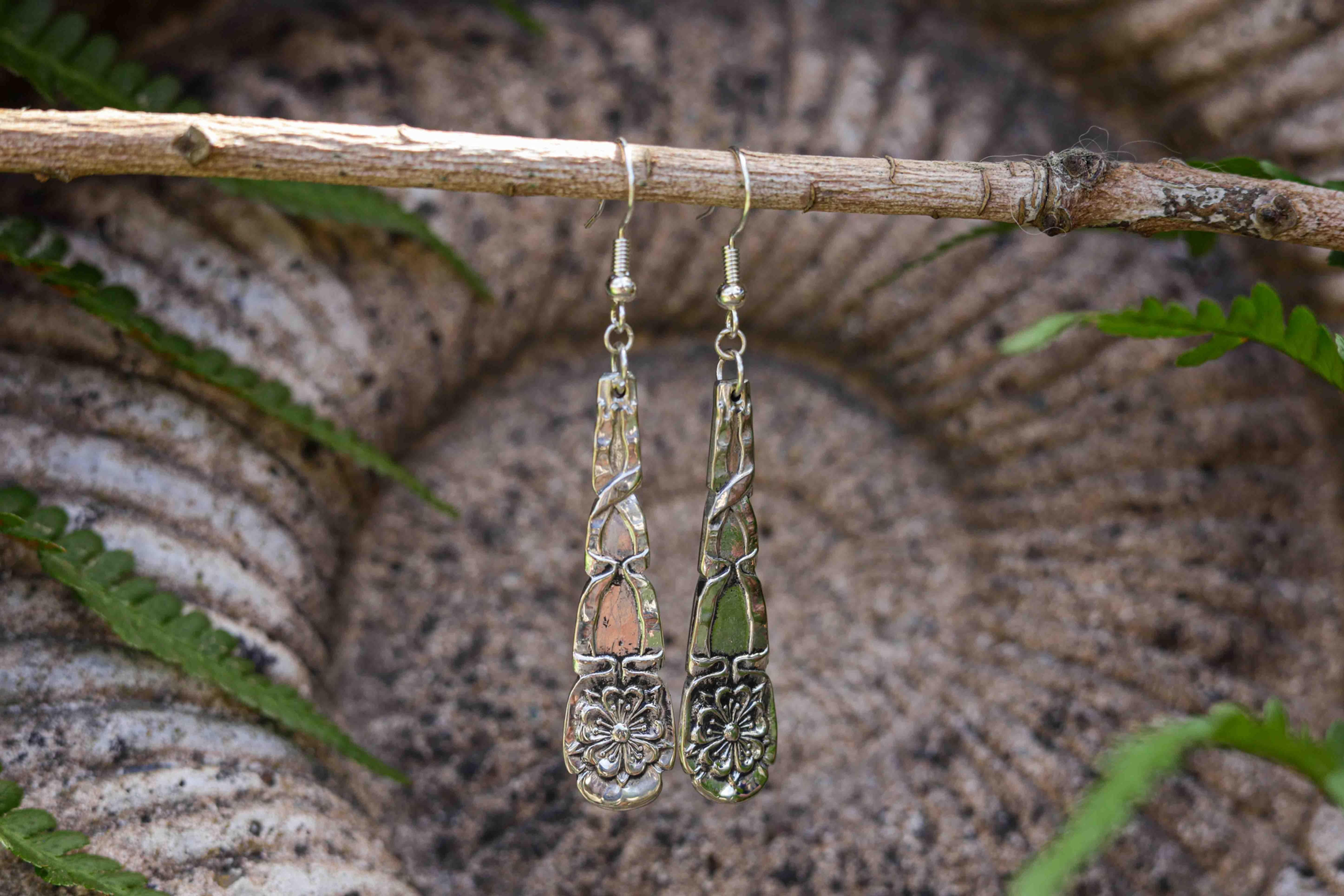 Up-cycled Cutlery Earrings