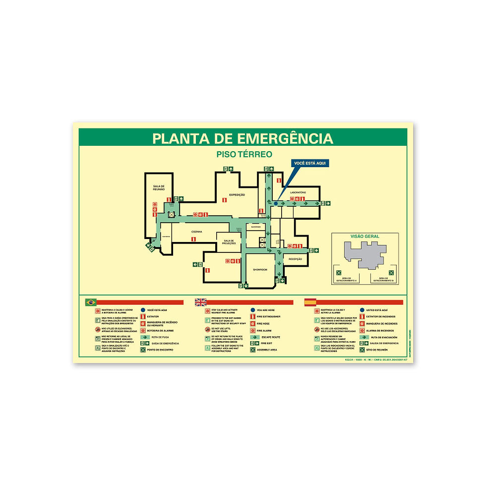 Plano de emergência