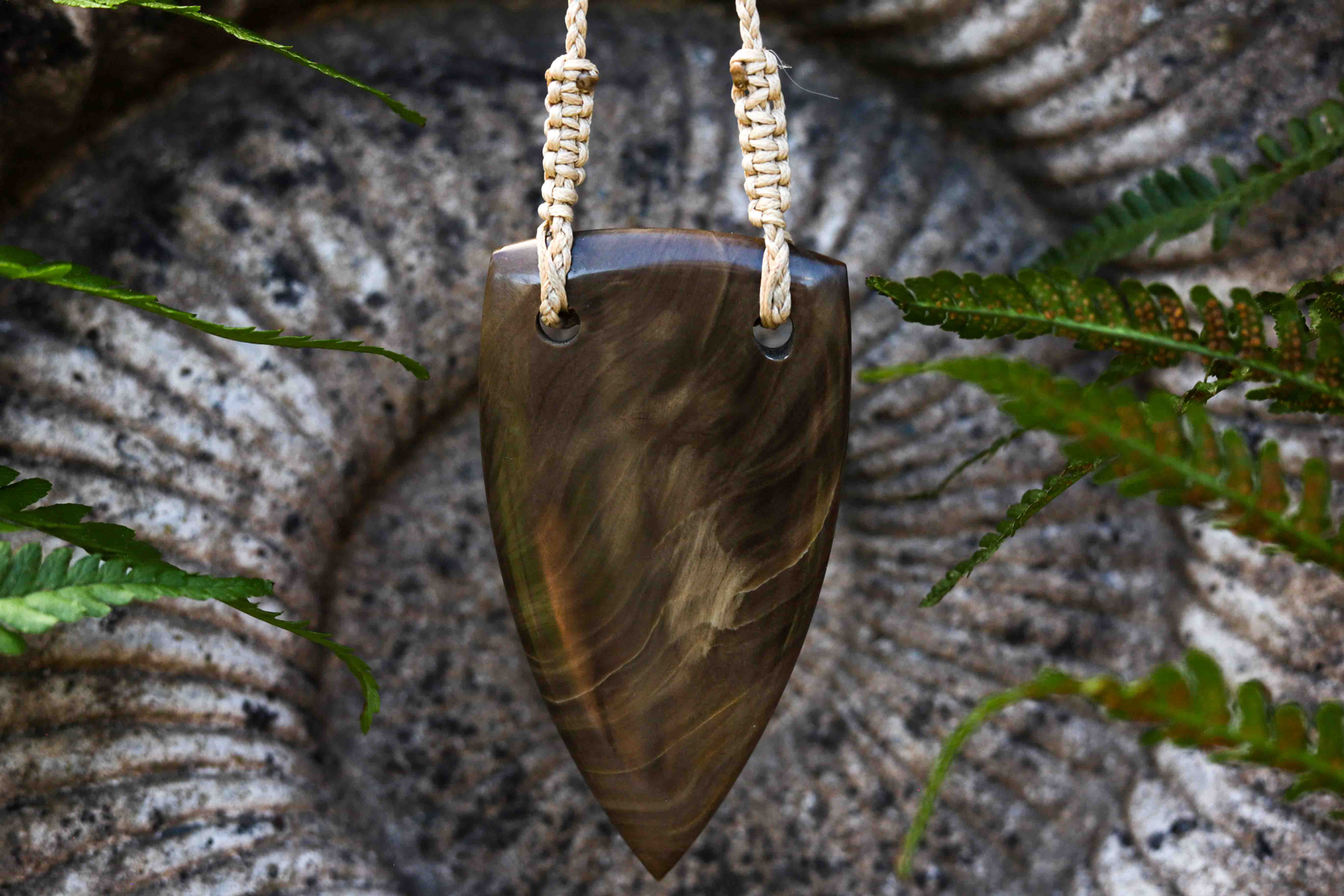 Petrified Wood Pendant