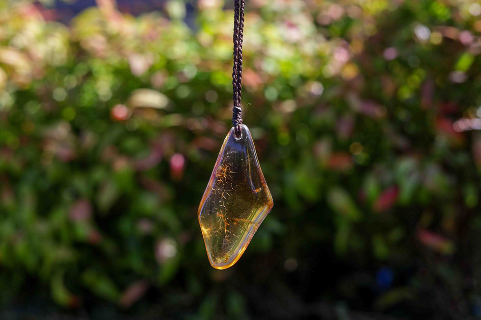 Thumbnail: Kauri Gum Pendant 