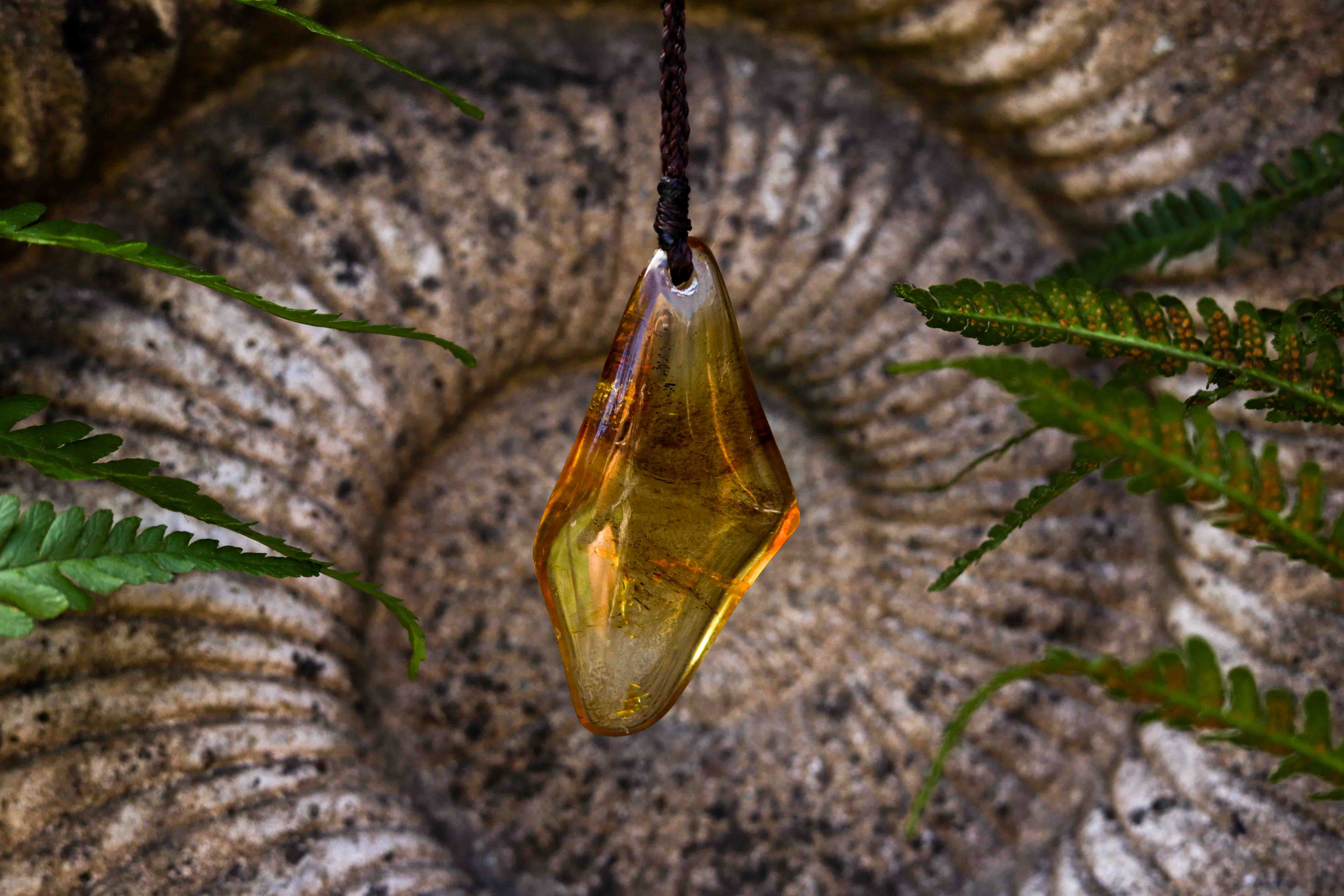 Kauri Gum Pendant