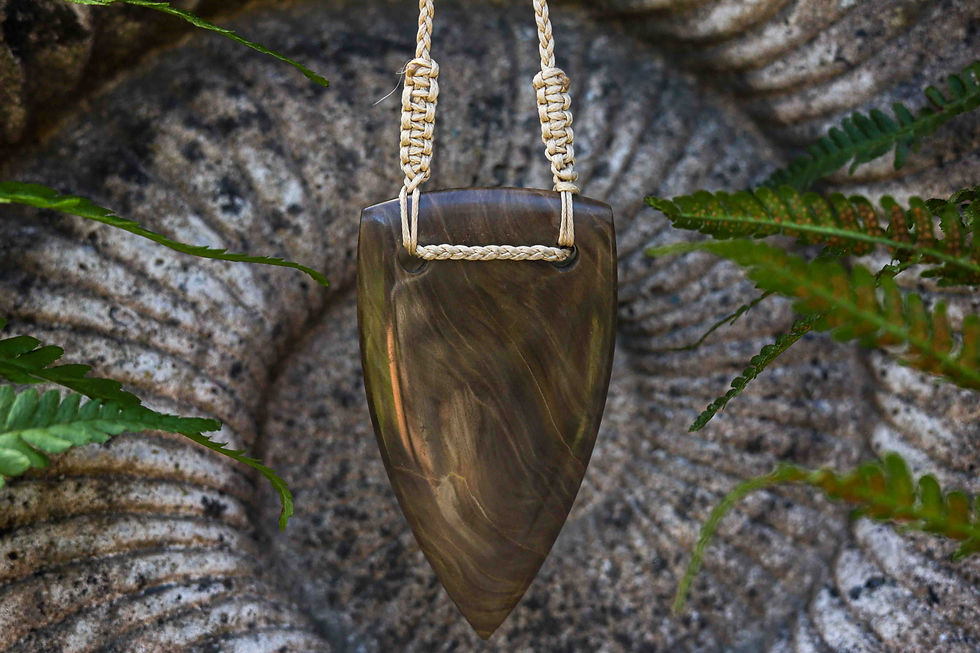 Thumbnail: Petrified Wood Pendant