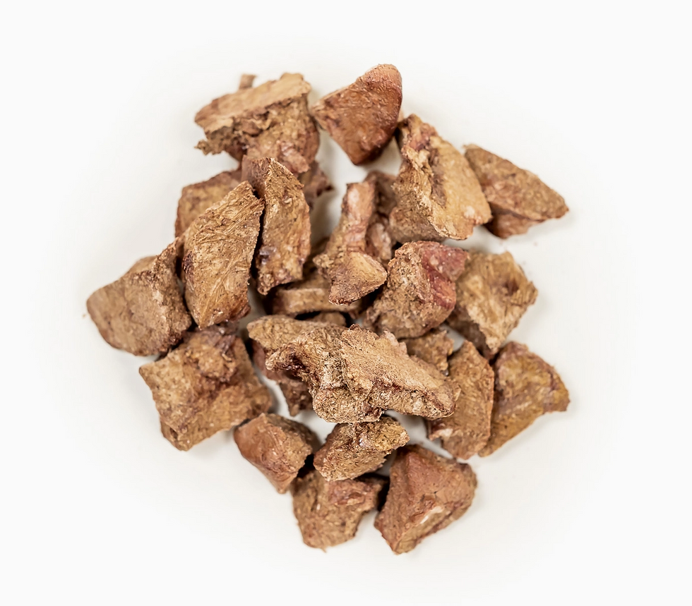Thumbnail: Bison Heart Bits for Cats by Winnie Lou