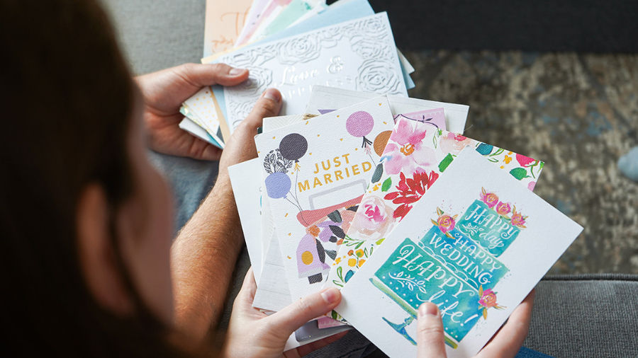 While each wedding card is a precious item, stack of them can quickly create clutter. Let's explore some wedding card ideas that keep the clutter at bay.