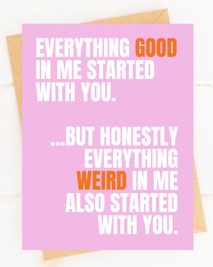 One of Five Dot Post's funny birthday greeting cards