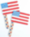 4th of July children's crafts that spark joy - popsicle stick flags