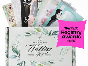 Cardkive Wedding Card Box Wins The Knot Registry Award!