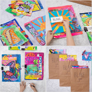 Artkive makes it so you can organize and sort your kids artwork before or after the box