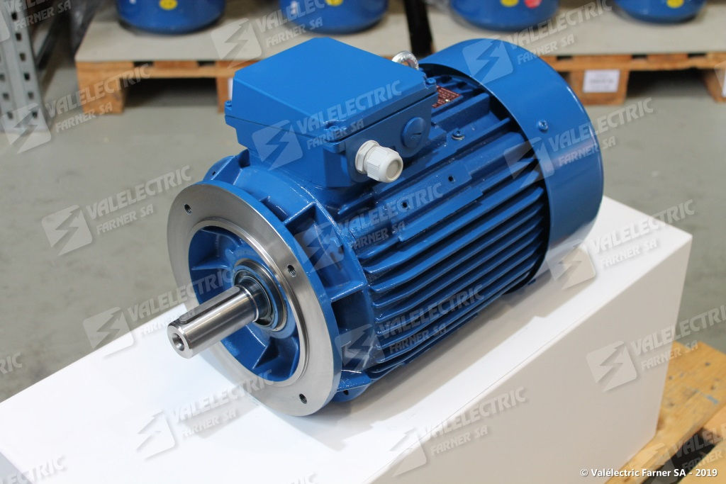 Moteur deux vitesses Dahlander - 10/12kW - Type 160 - 4/2p - B14-1