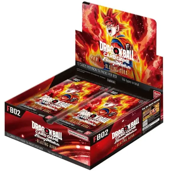 Product: Dragon Ball TCG: FB02 Fusion World Blazing Aura Booster Box