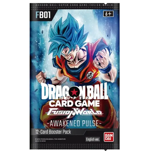 Product: Dragon Ball TCG: FB01 Fusion World Awakened Pulse Booster Pack