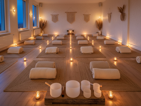 New Sunday Sound Baths and Wednesday Yoga Classes for Relaxation and Balance