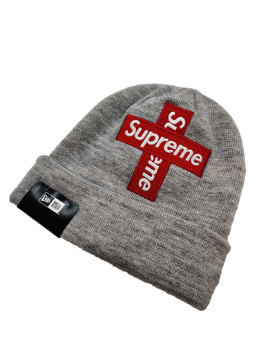 Supreme New Era cross box-logo beanie 