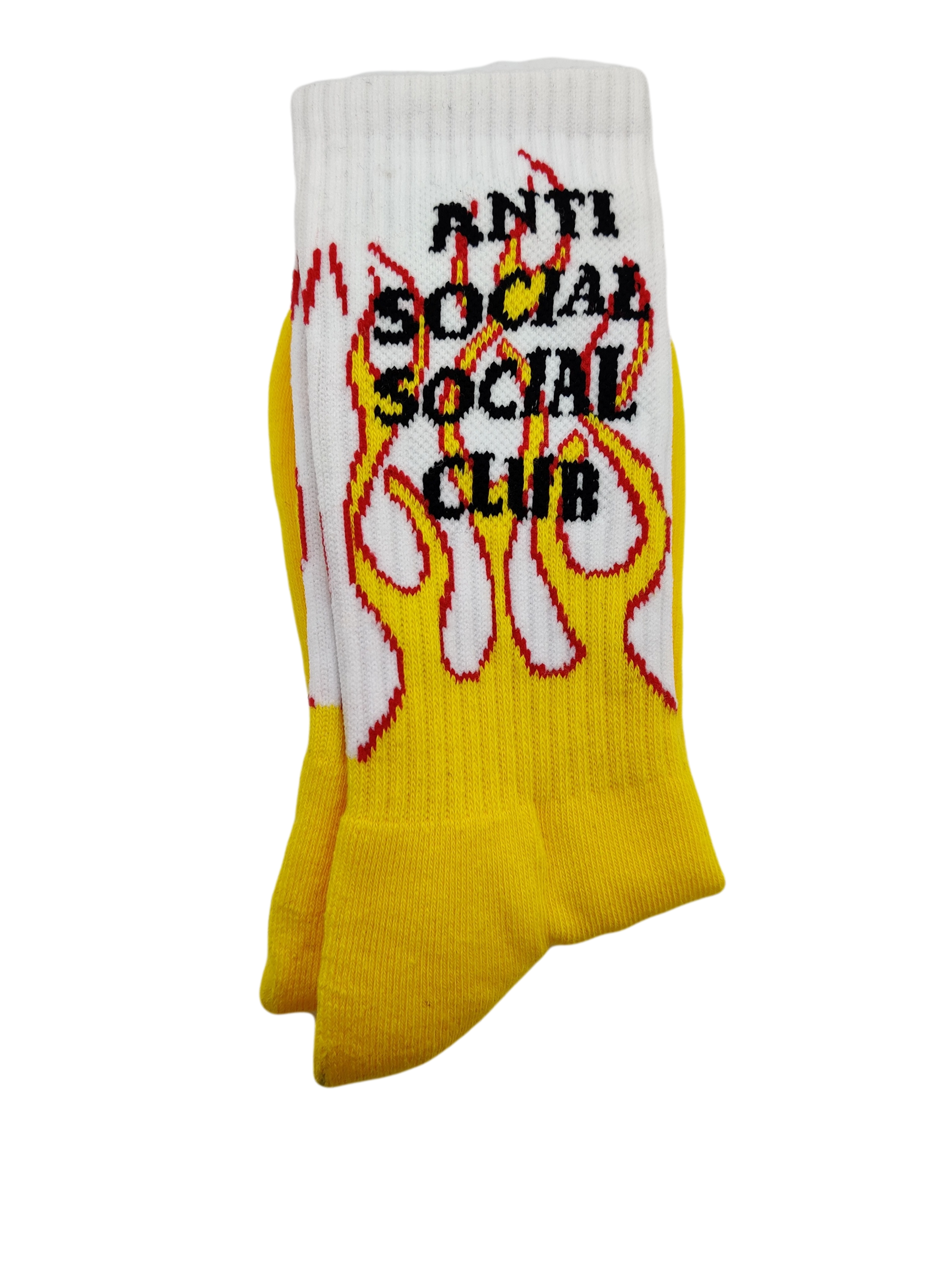 Anti Social Social Club Flame Socks