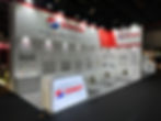 Exhibition stand built by Lashwin UAE