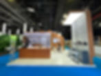 Exhibition stand built by Lashwin UAE