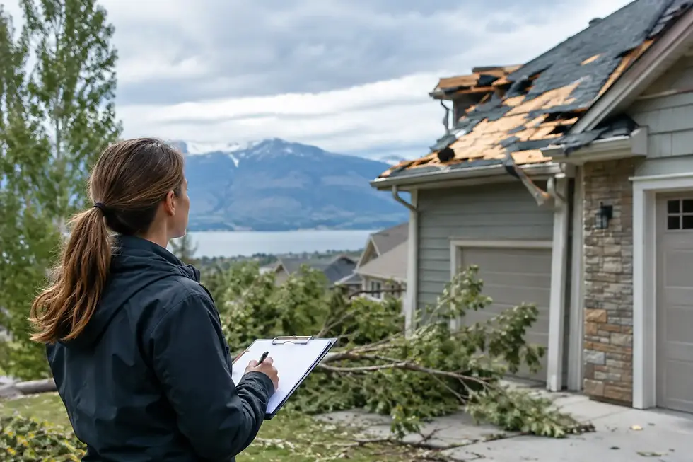 How to Handle a Storm Damage Claim in Idaho