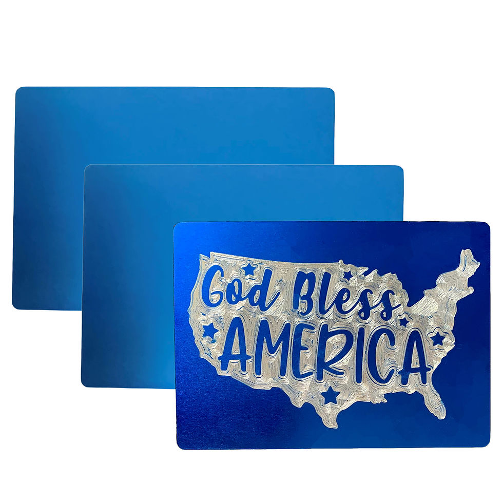Thumbnail: 5"x7" Metal Engraving Sheets