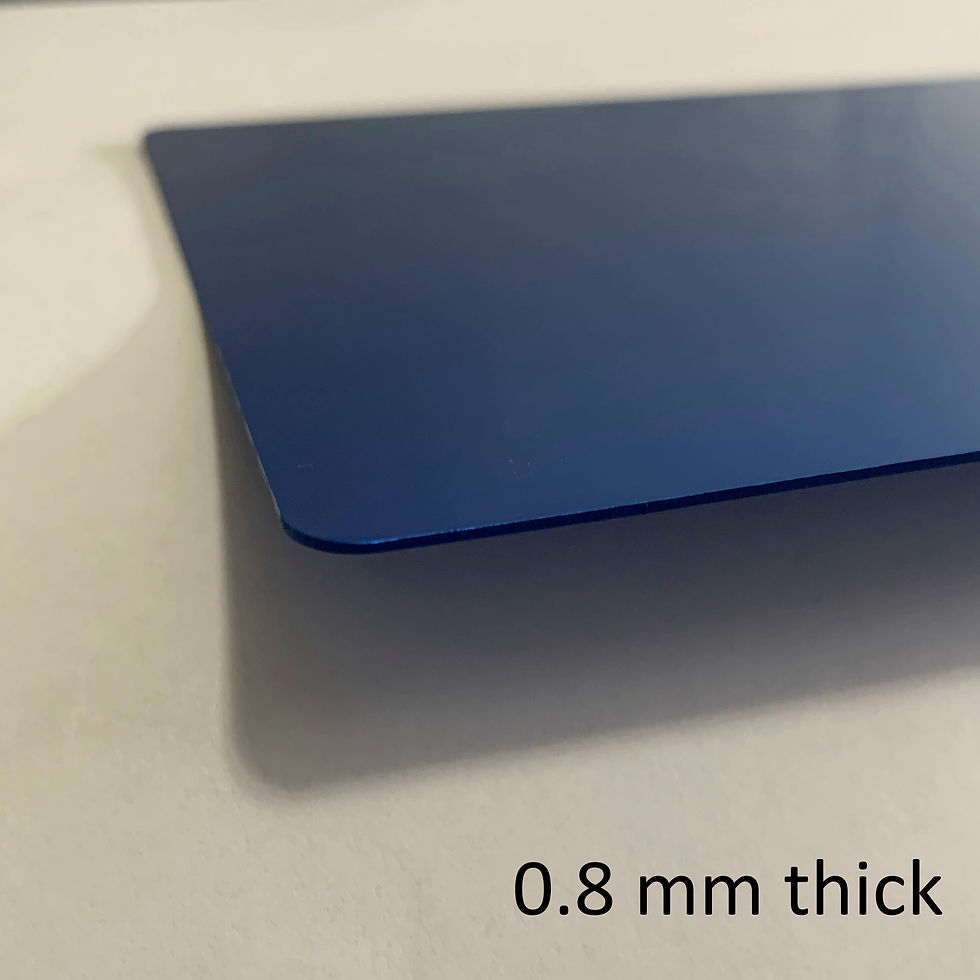 Thumbnail: 5"x7" Metal Engraving Sheets