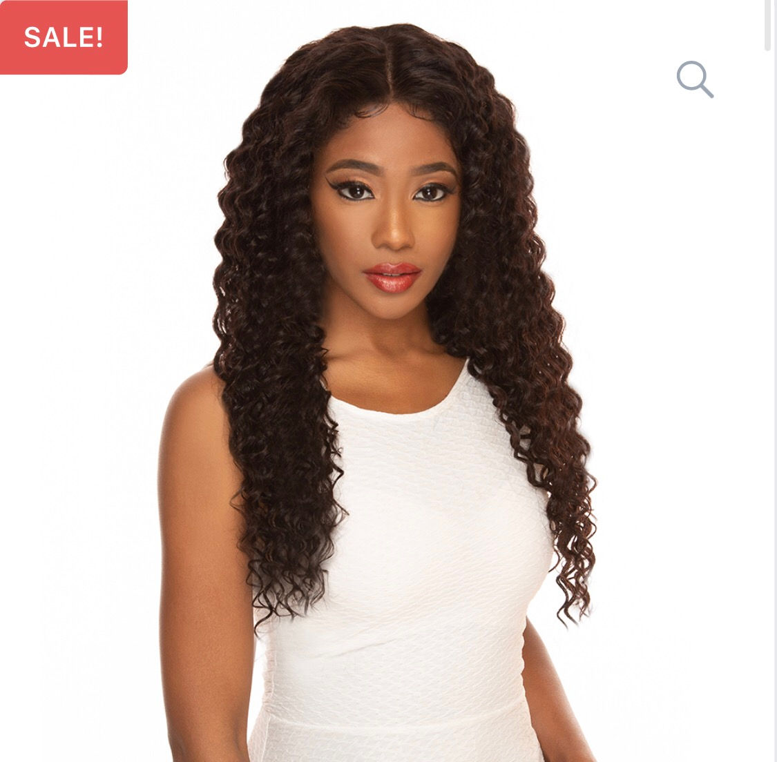 Full Lace Wig Deep Wave- Natural