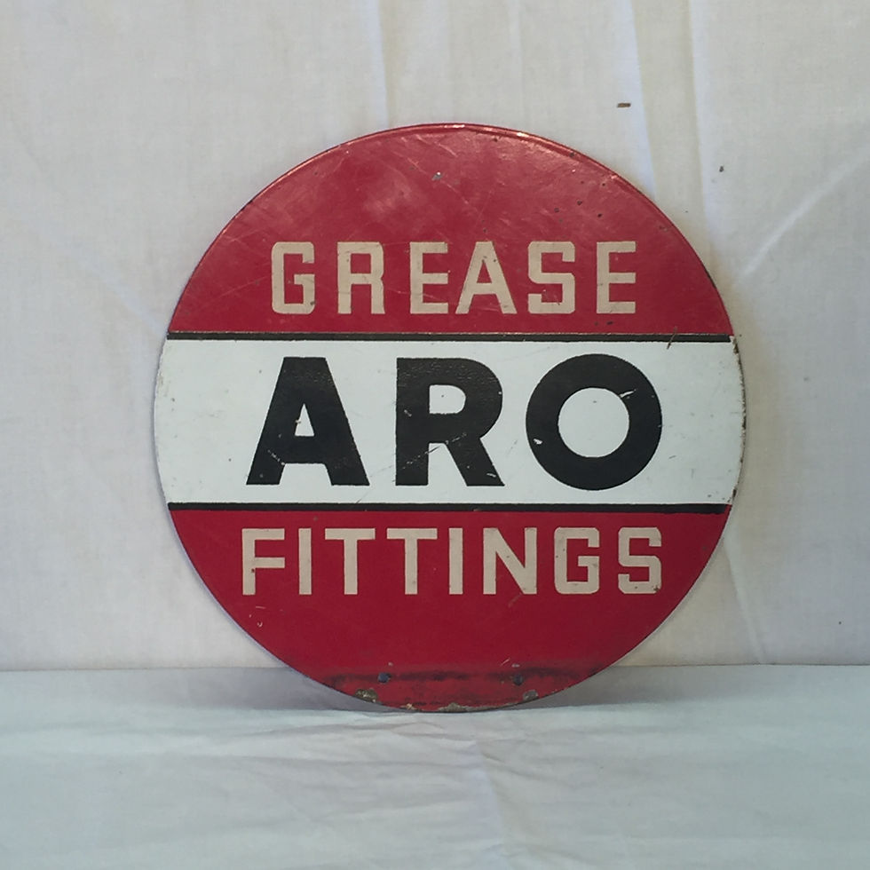 ARO Grease Painted Sign Klassic Klunkers