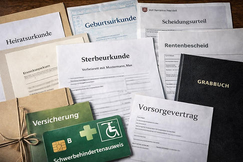 Sterbeurkunde Halberstadt