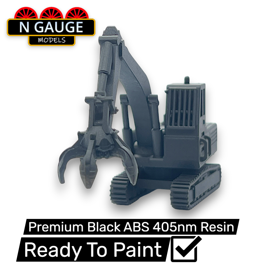 Thumbnail: UNPAINTED Grabber Scrapyard Excavator  'Grab'(N Scale Gauge Mode