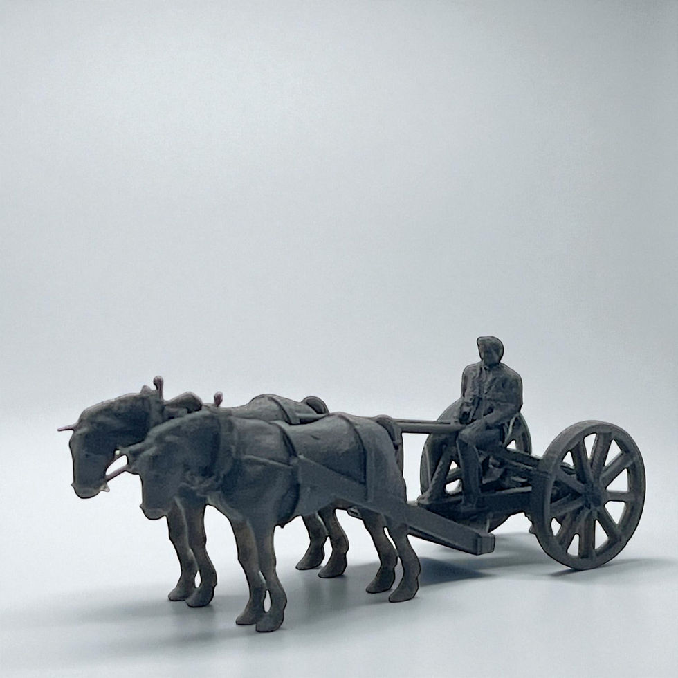 Thumbnail: Ploughing Horse (Horse Plough) (N Gauge / Scale) 1:148 scale.