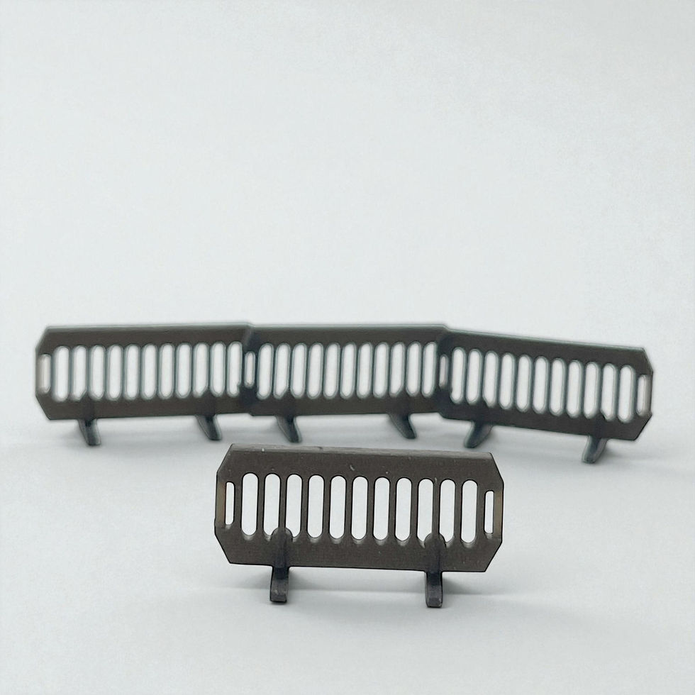 Construction / Building / Road Safety Barriers (N Gauge / Scale) 1:148 s