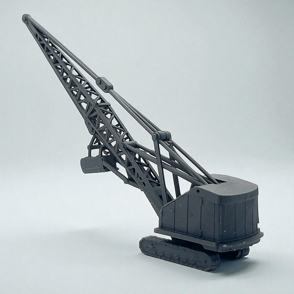 Thumbnail: Dragline Excavator Crawler Crane - Ruston Bucyrus (N Gauge / Scale) 1:148