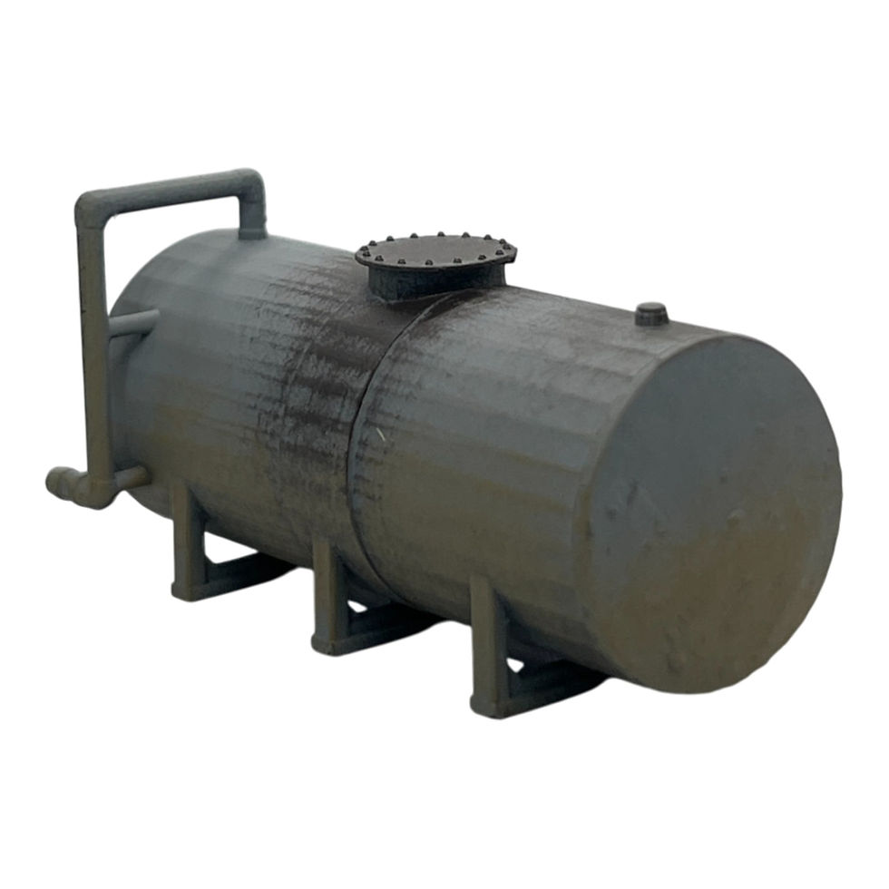 Thumbnail: Fuel Diesel Oil Storage Tank (TT 1:120 Scale Gauge)