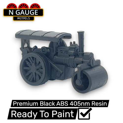 Steamroller Scale Model UNPAINTED Road Roller 'Steamroller' (N Scale Gauge) | ngaugemodels