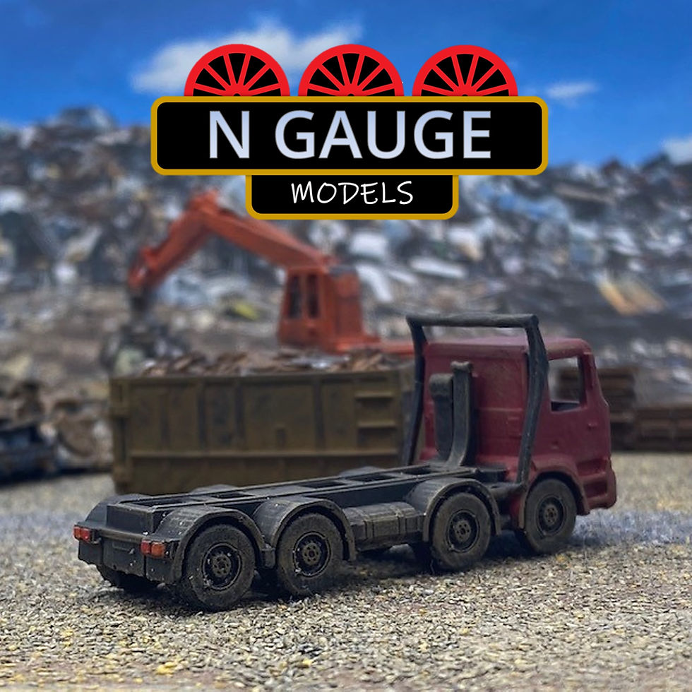 Thumbnail: RoRo Skip Lorry/Truck (N Scale Gauge)