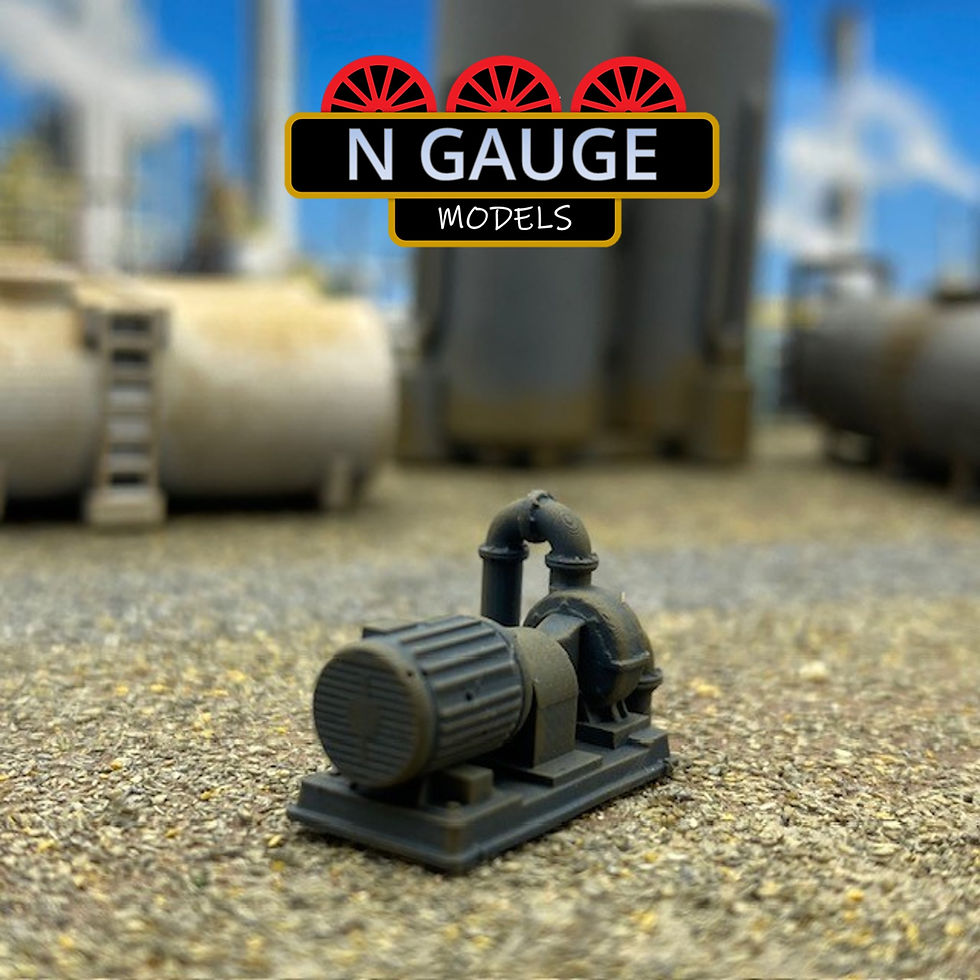 Thumbnail: Refinery Fuel Oil Pump Skid  (N Scale Gauge)