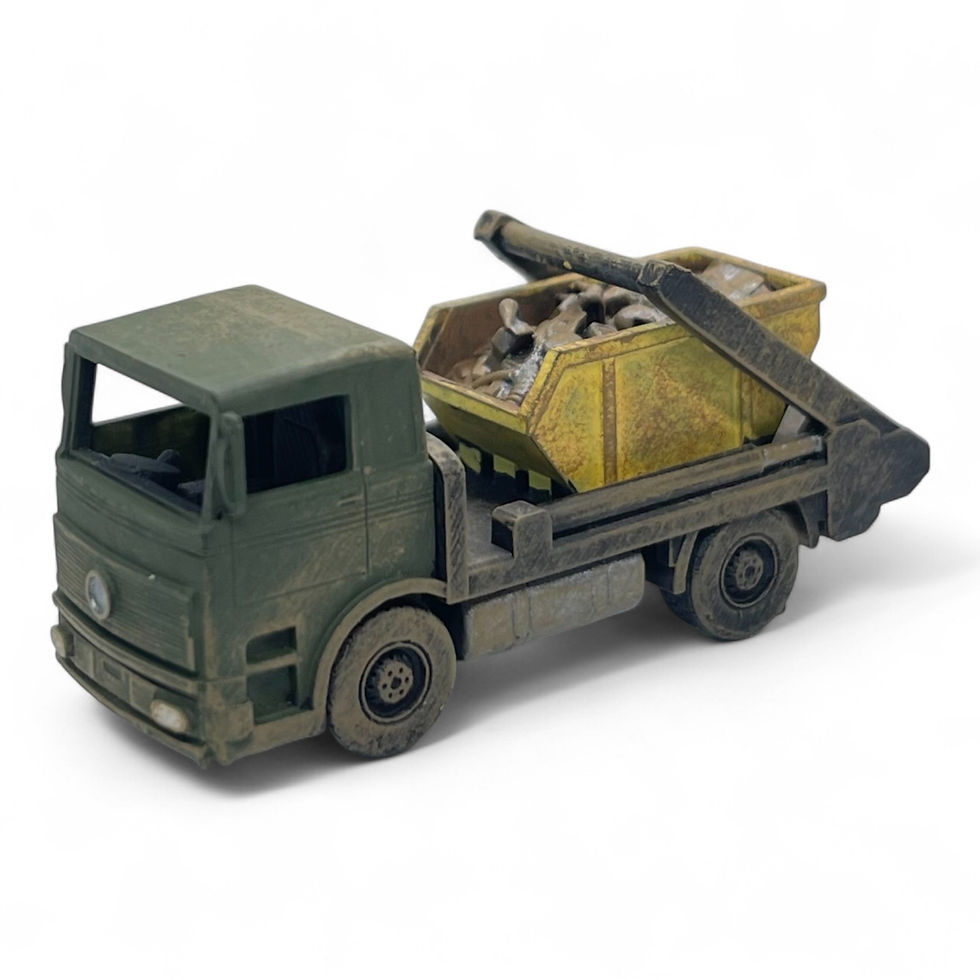 Refuse Skip Lorry (N Gauge / Scale) 1:148 scale.