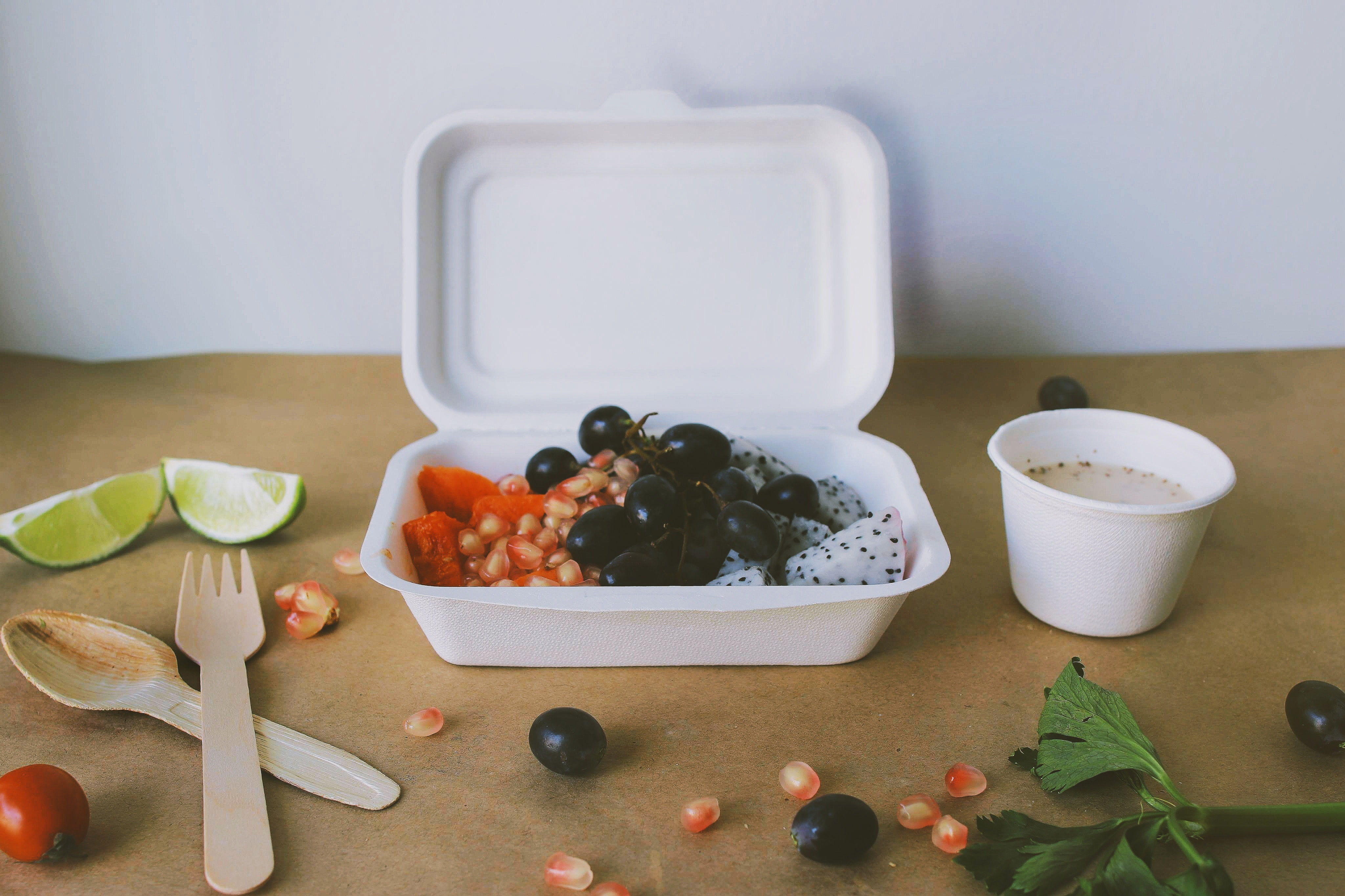 Hộp Cơm 600ml - Clamshell box 600ml