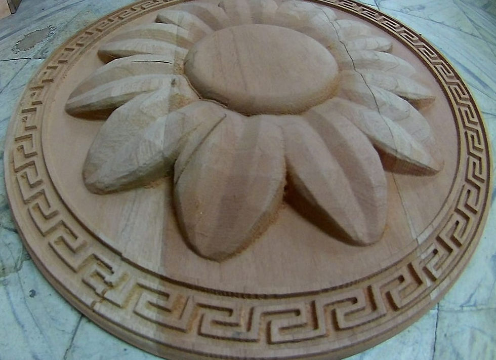 Thumbnail: Rosetón de cedro