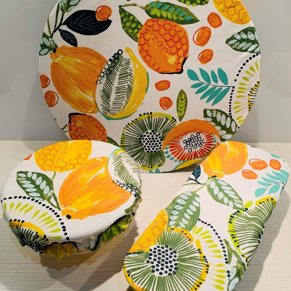 Charlottes en tissu ciré