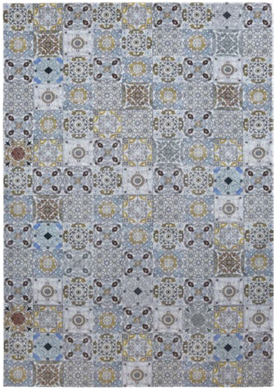 TAPETE MOSAIK CHENILLE TAGUS 009