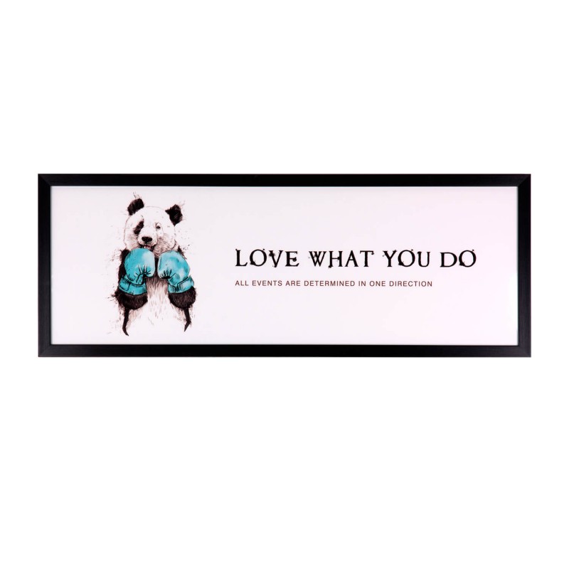 cuadro-bear-negro-80x30 €89,95