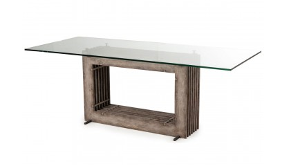 MESA JANTAR REF AMGLASS 140X100X76